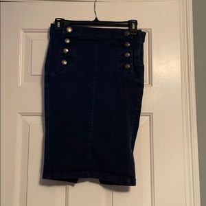 Express jean skirt!